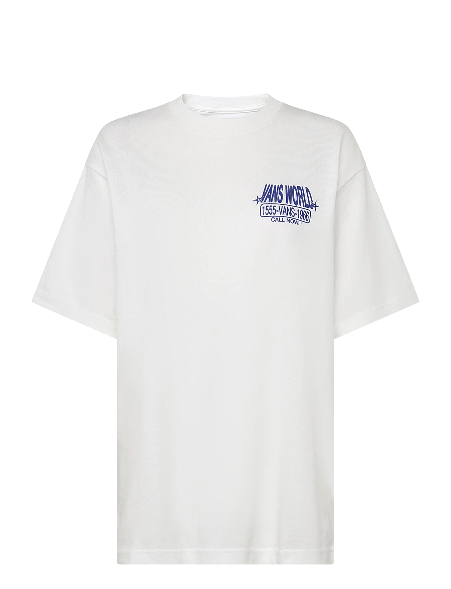 VANS - Vans World Intl SS Tee - oberteile & t-shirts - white - 0