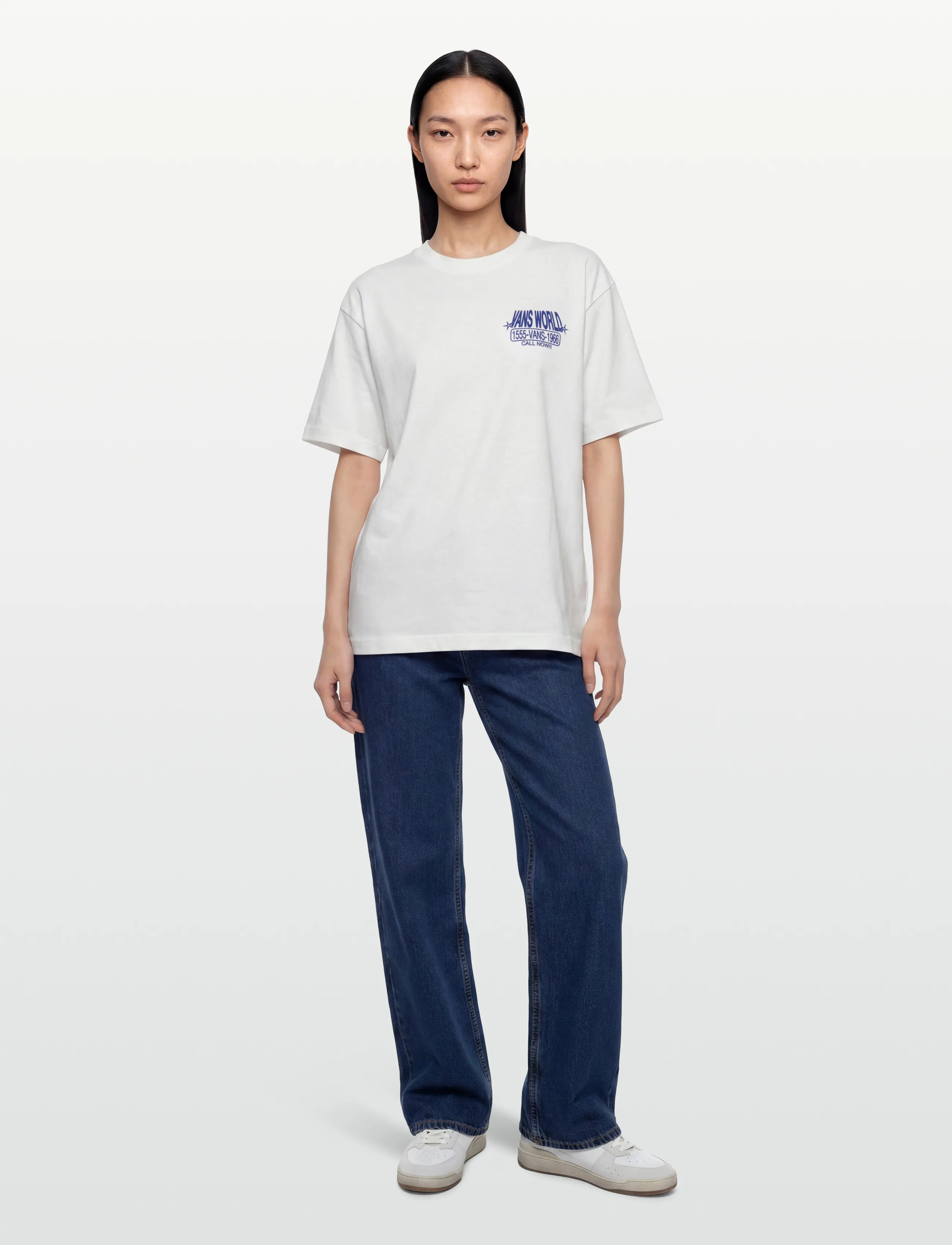 VANS - Vans World Intl SS Tee - t-shirts - white - 4