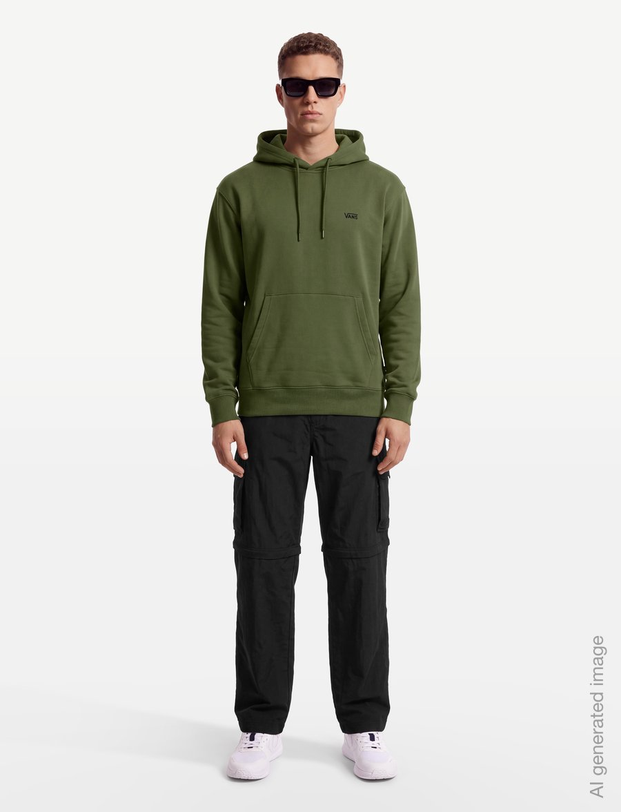 VANS - Left Chest II Pullover - tops - green balsam - 0
