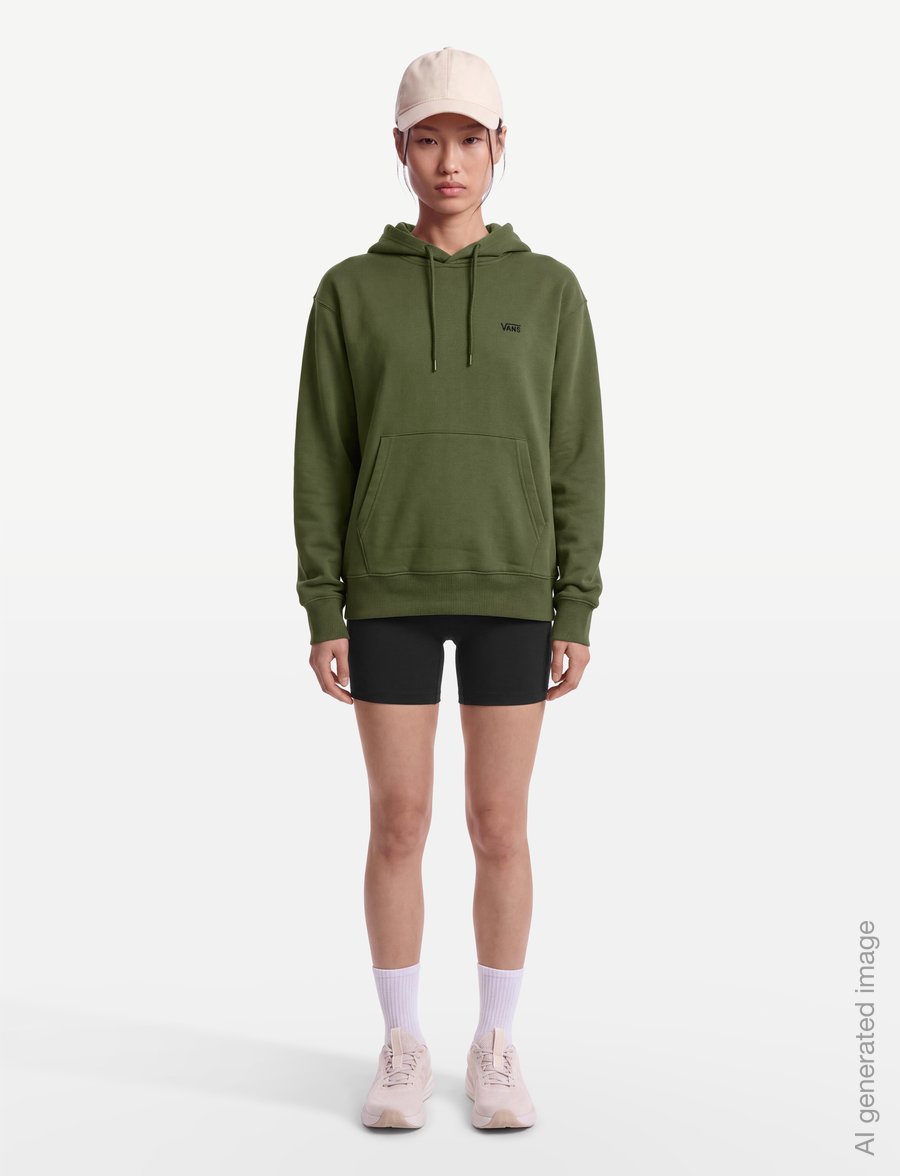 VANS - Left Chest II Pullover - tops - green balsam - 4