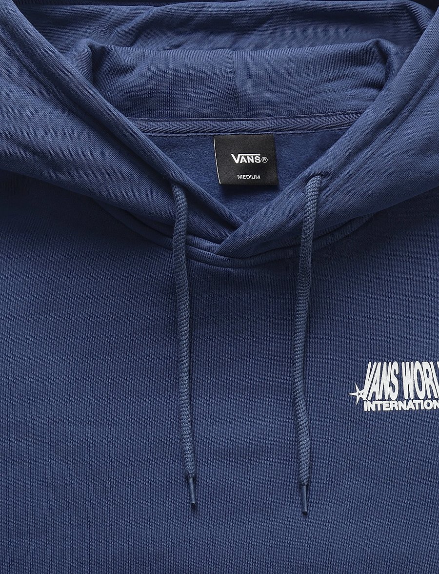 VANS - Vans World Intl Pullover - overdele - true navy - 5