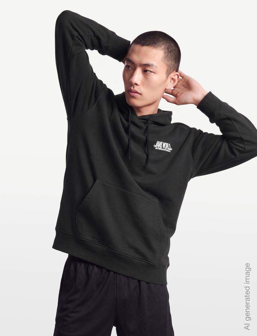 VANS - Vans World Intl Pullover - sweatshirts - black - 3