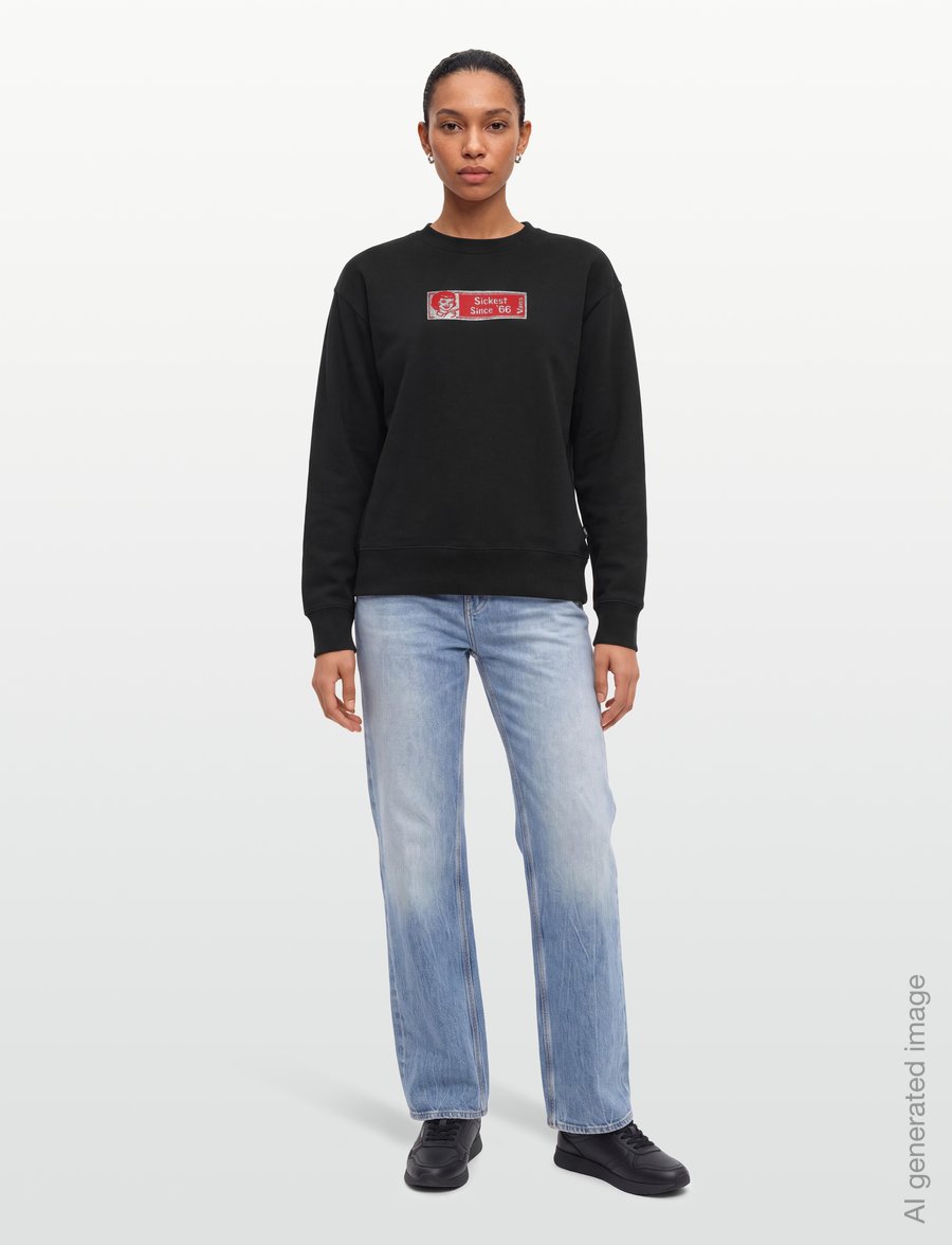VANS - Sickest 66 Crew - tops - black - 4