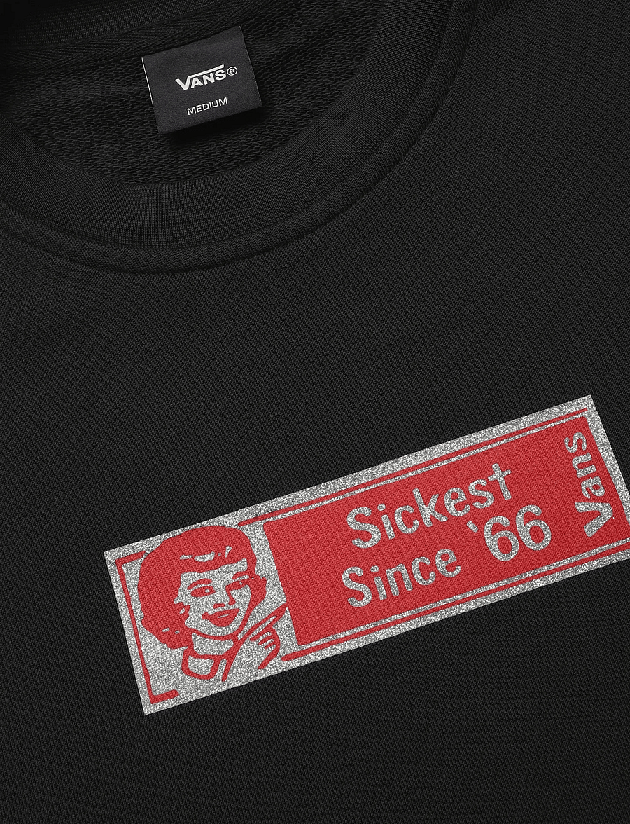 VANS - Sickest 66 Crew - overdele - black - 2