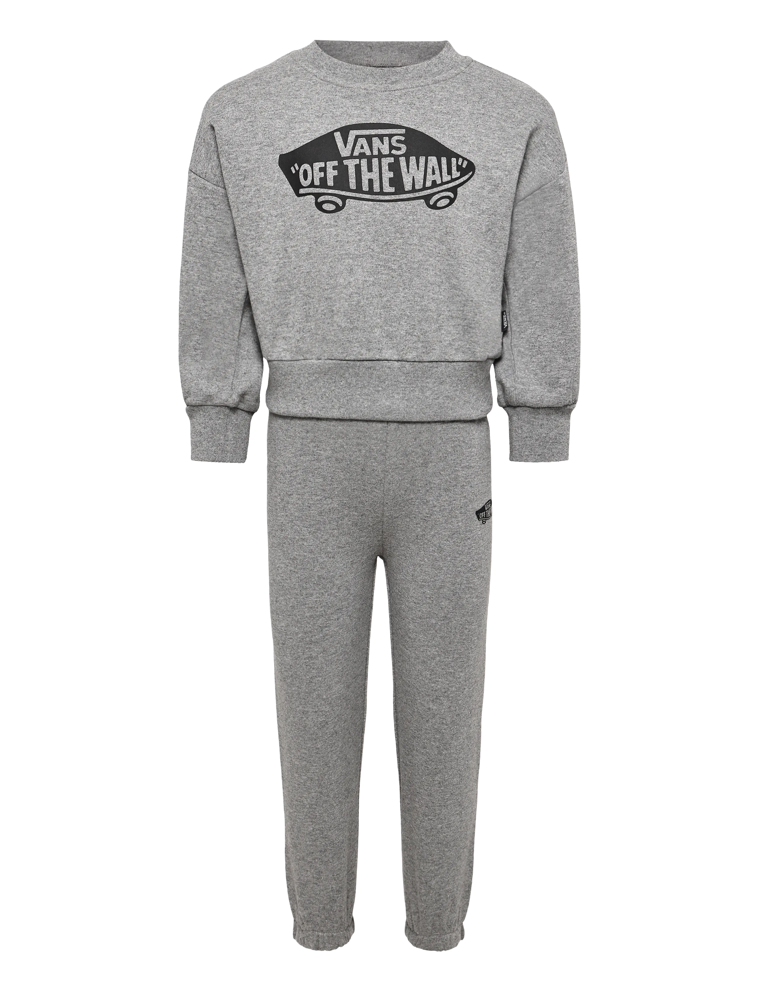 VANS Double Standard Crew Set, Sweatshirt Og Joggingbukser Sæt, Grå, Str: 92