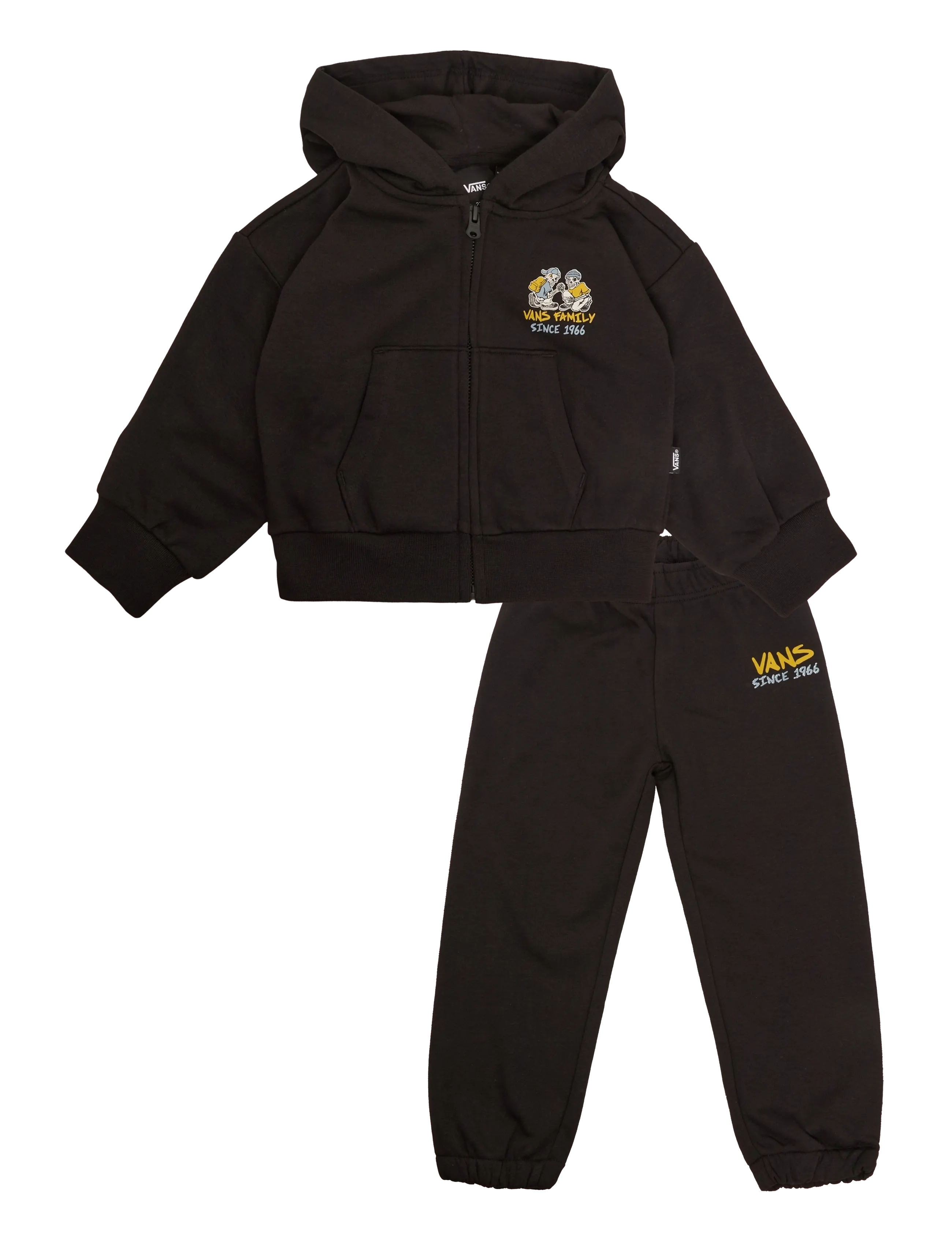 VANS Checker Bros FZ Set - Vans - BLACK / black
