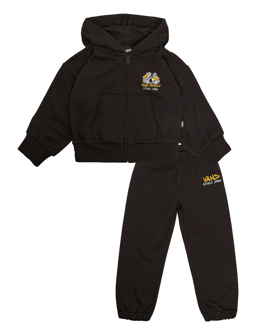 VANS - Checker Bros FZ Set - trainingsanzug - black - 0