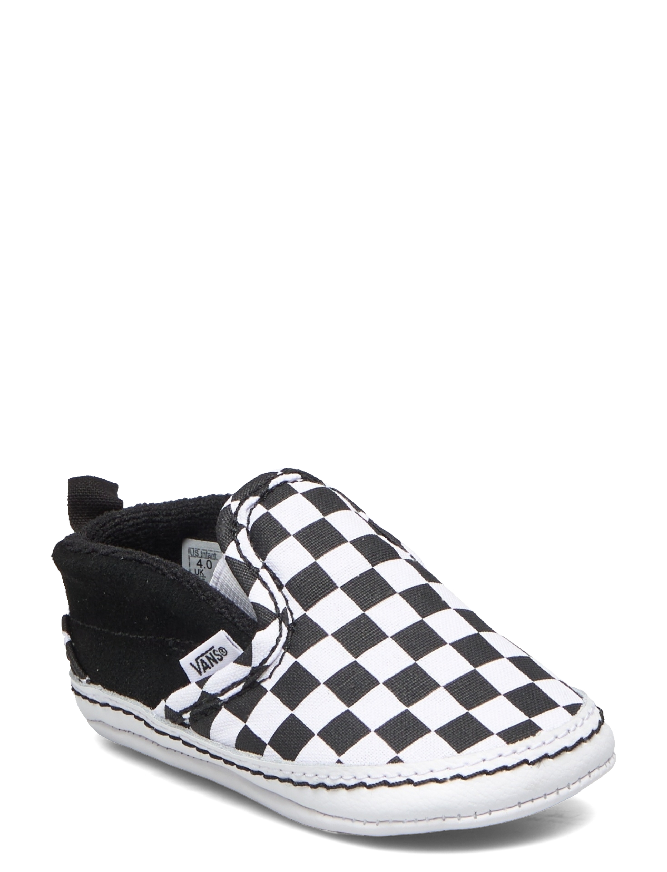 VANS Slip-On V Crib, Børn, Slip-On Vuggesko, Sort, Str: 16