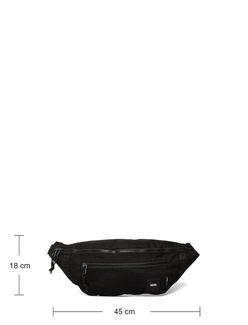 VANS - Ward Cross Body Pack - handtaschen & bauchtaschen - black/black - 3