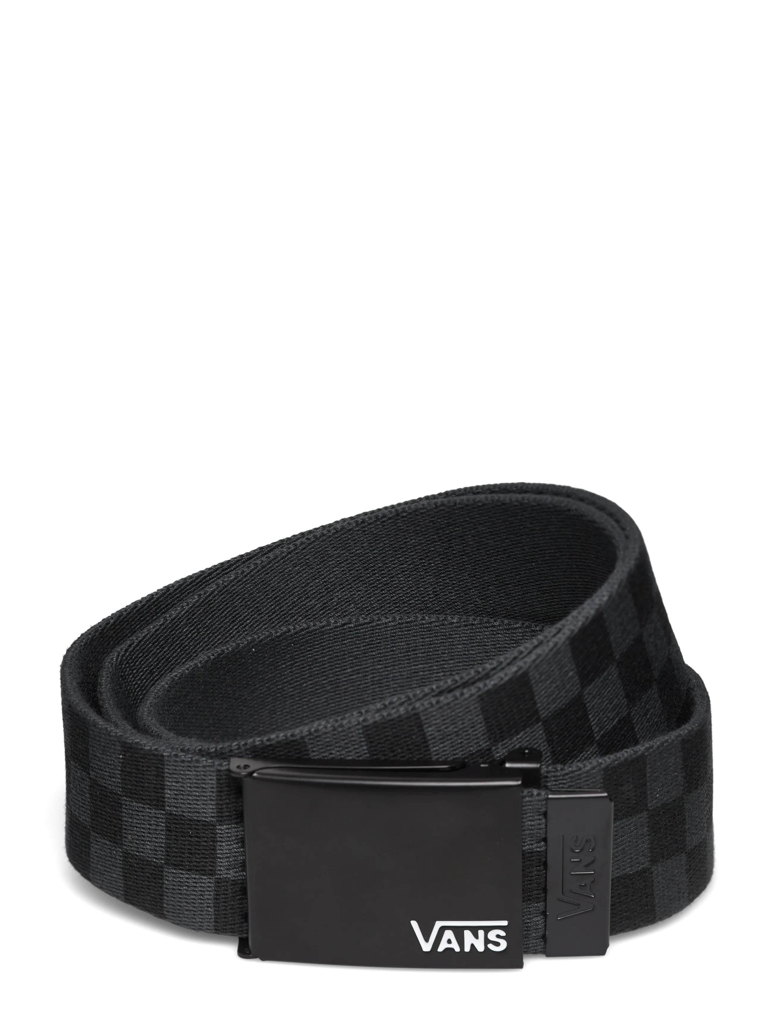 VANS Deppster II Web Belt - Vyöt - BLACK/CHARCOAL / black
