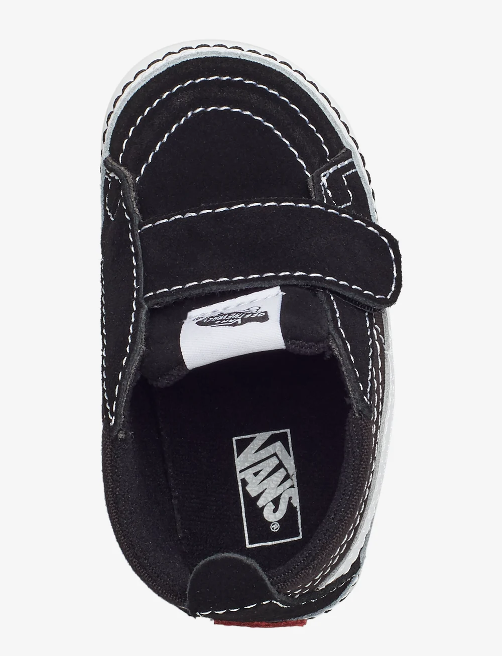 VANS - IN SK8-Hi Crib - schuhe - black/true white - 3