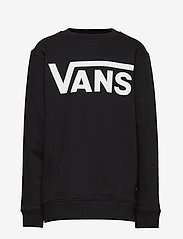 VANS - VANS CLASSIC CREW BOYS - sweatshirts - black/white - 0