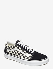 VANS - UA Old Skool - sneakersy niskie - checkerboard black/white - 0