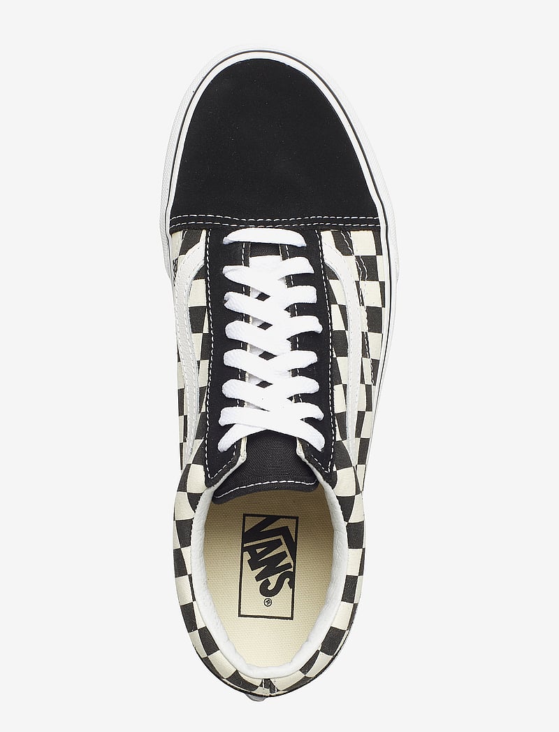 VANS - Old Skool - lave sneakers - checkerboard black/white - 3