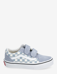 VANS - UY Old Skool V - zomerkoopjes - color theory checkerboard dusty blue - 1