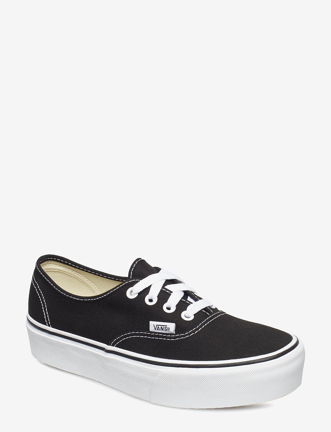 Vans authentic top black outlet