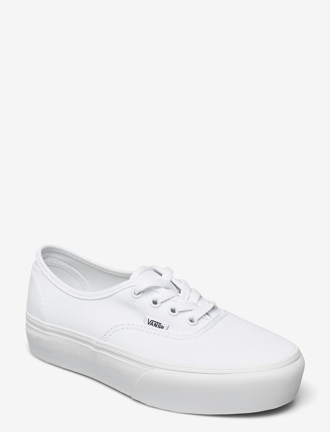 VANS - UA Authentic Platform 2.0 - sportiska stila apavi ar pazeminātu potītes daļu - true white - 0