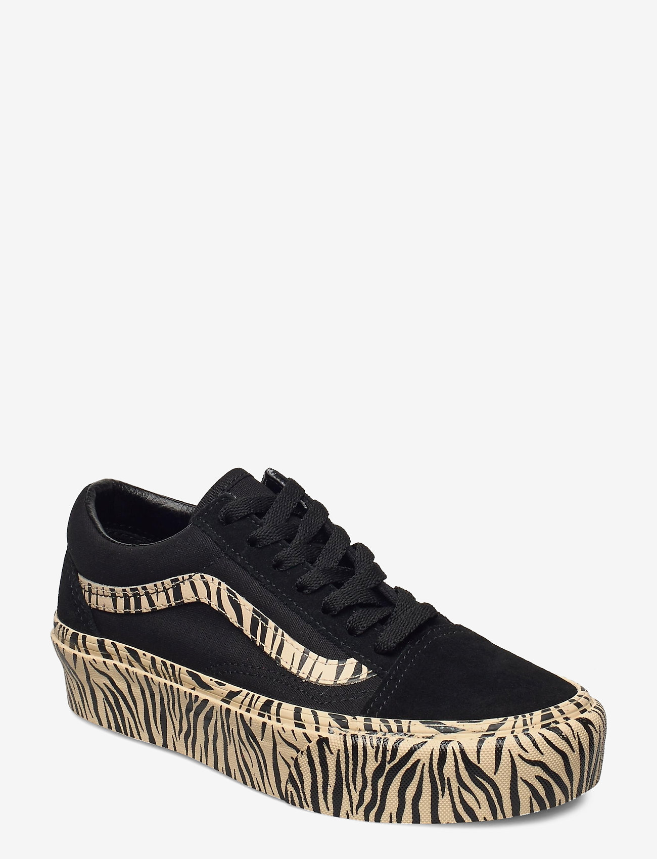 VANS - UA Old Skool Platform - (zebra) black/marzipan - 0
