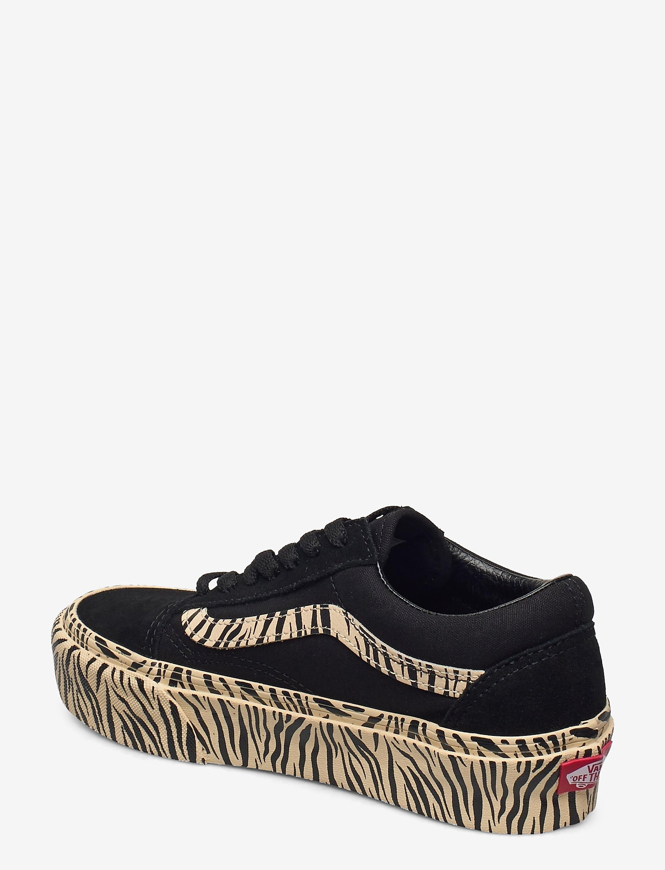 VANS - UA Old Skool Platform - (zebra) black/marzipan - 2