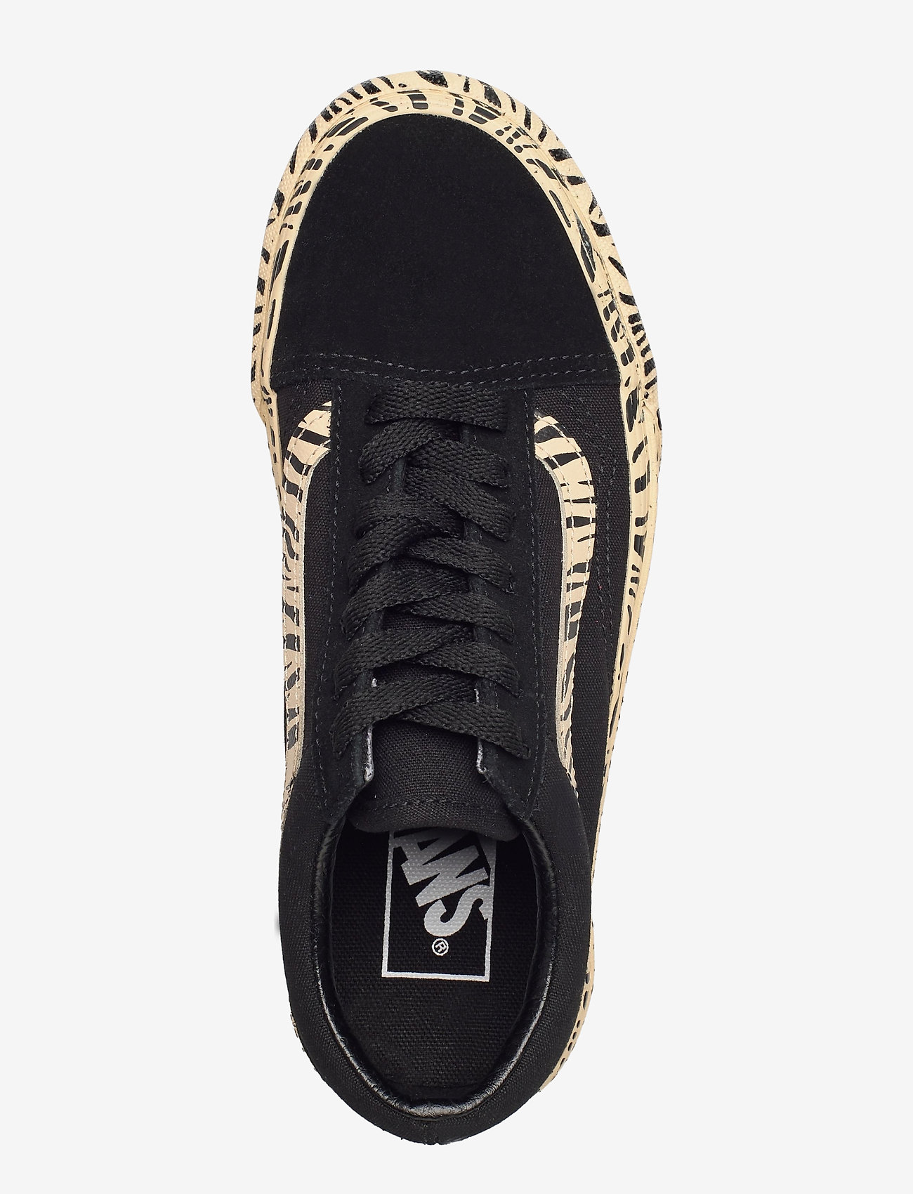 VANS - UA Old Skool Platform - (zebra) black/marzipan - 3