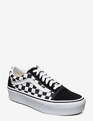 VANS - UA Old Skool Platform - checkerboard black/true white - 0