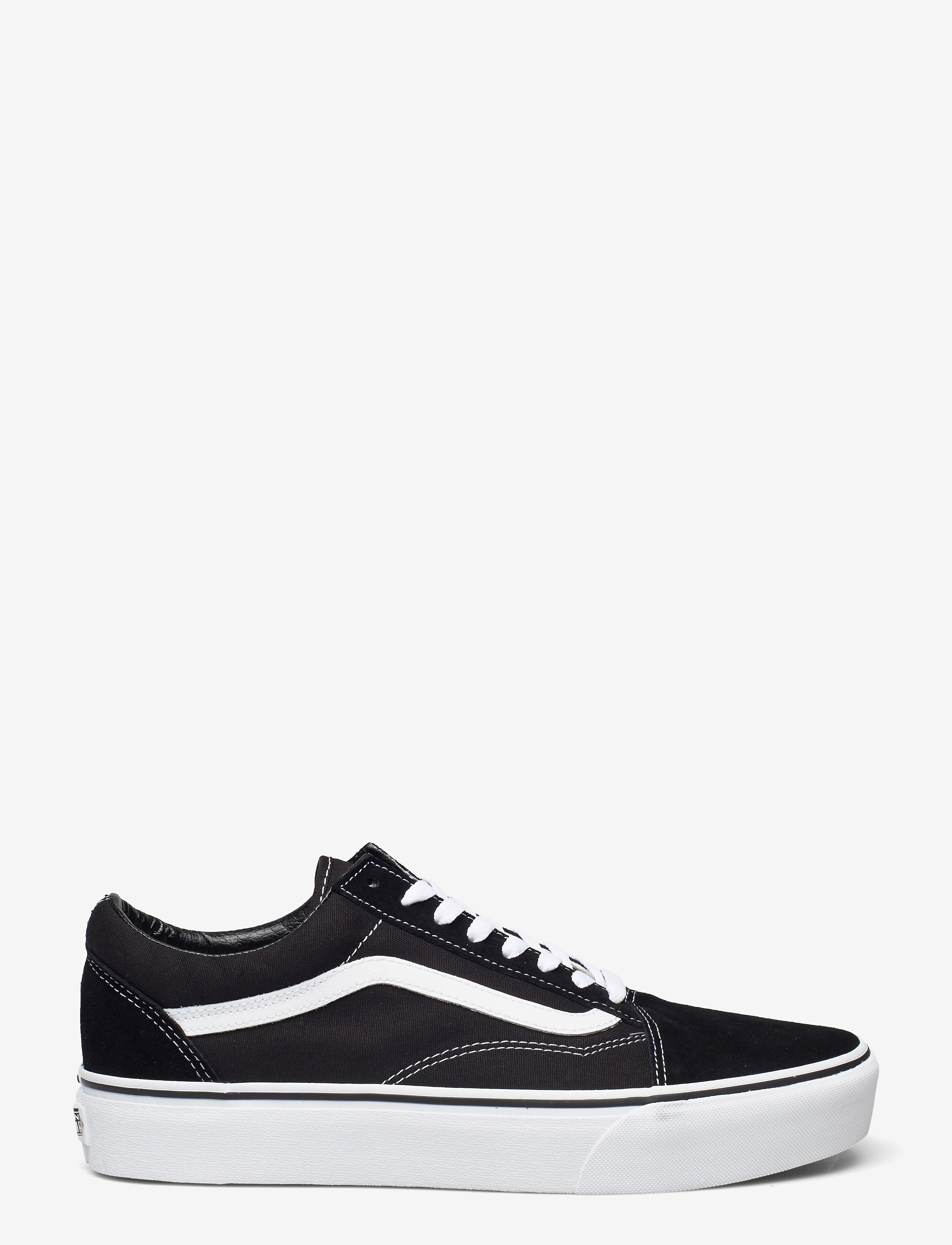 VANS - UA Old Skool Platform - lave sneakers - black/white - 1