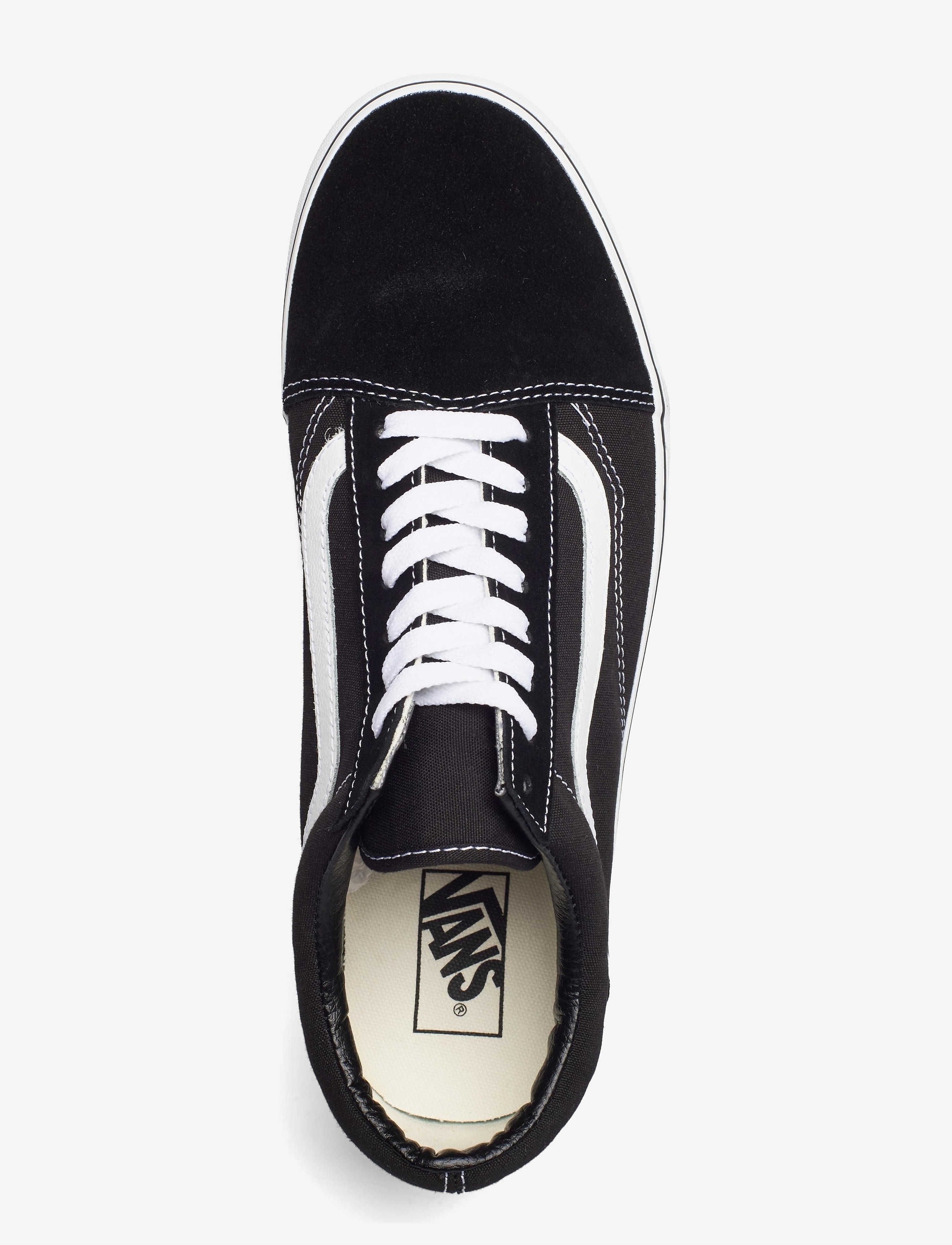 VANS - UA Old Skool Platform - lave sneakers - black/white - 3