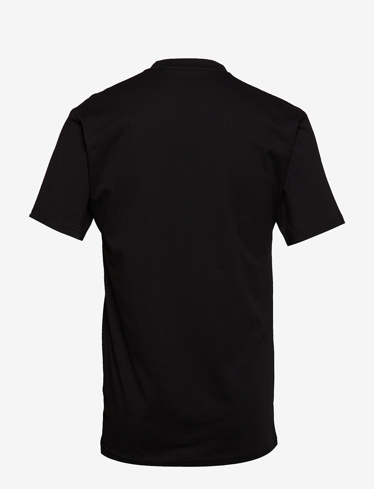 VANS - LEFT CHEST LOGO TEE - laveste priser - black-white - 1