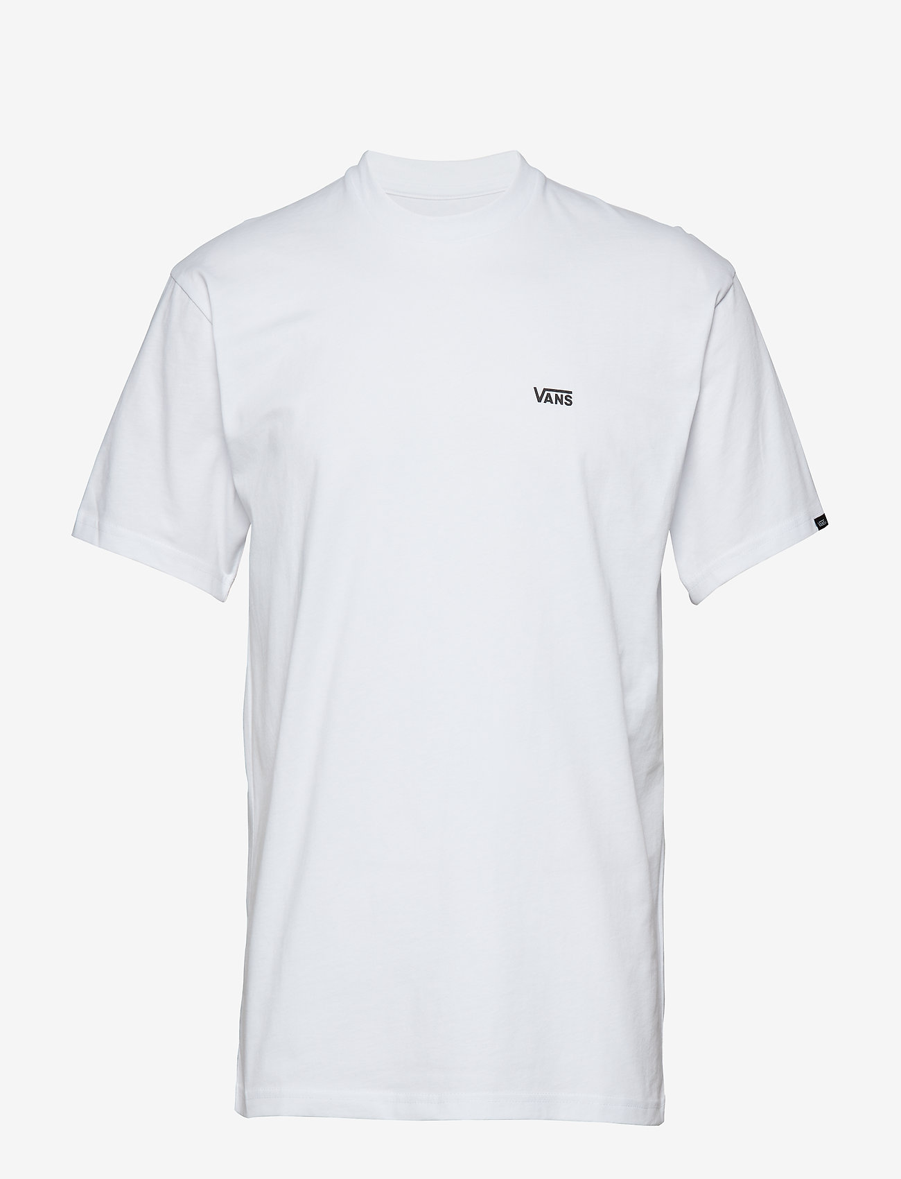 VANS - LEFT CHEST LOGO TEE - lägsta priserna - white/black - 0