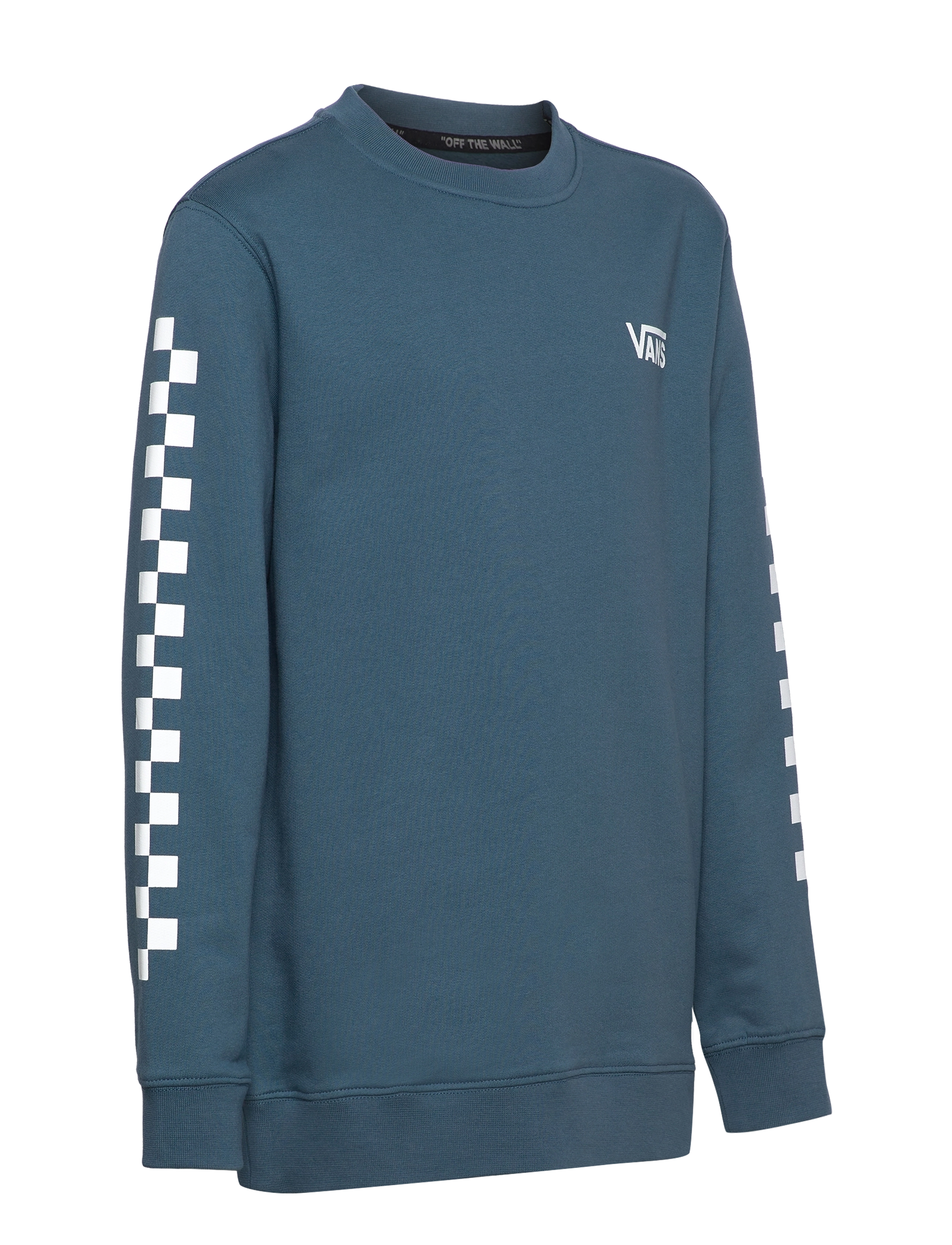 VANS - BY EXPOSITION CHECK CREW BOYS - vans teal - 3