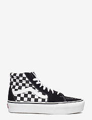 VANS - UA SK8-Hi Platform 2.0 - chunky sneakers - checkerboard/true white - 1