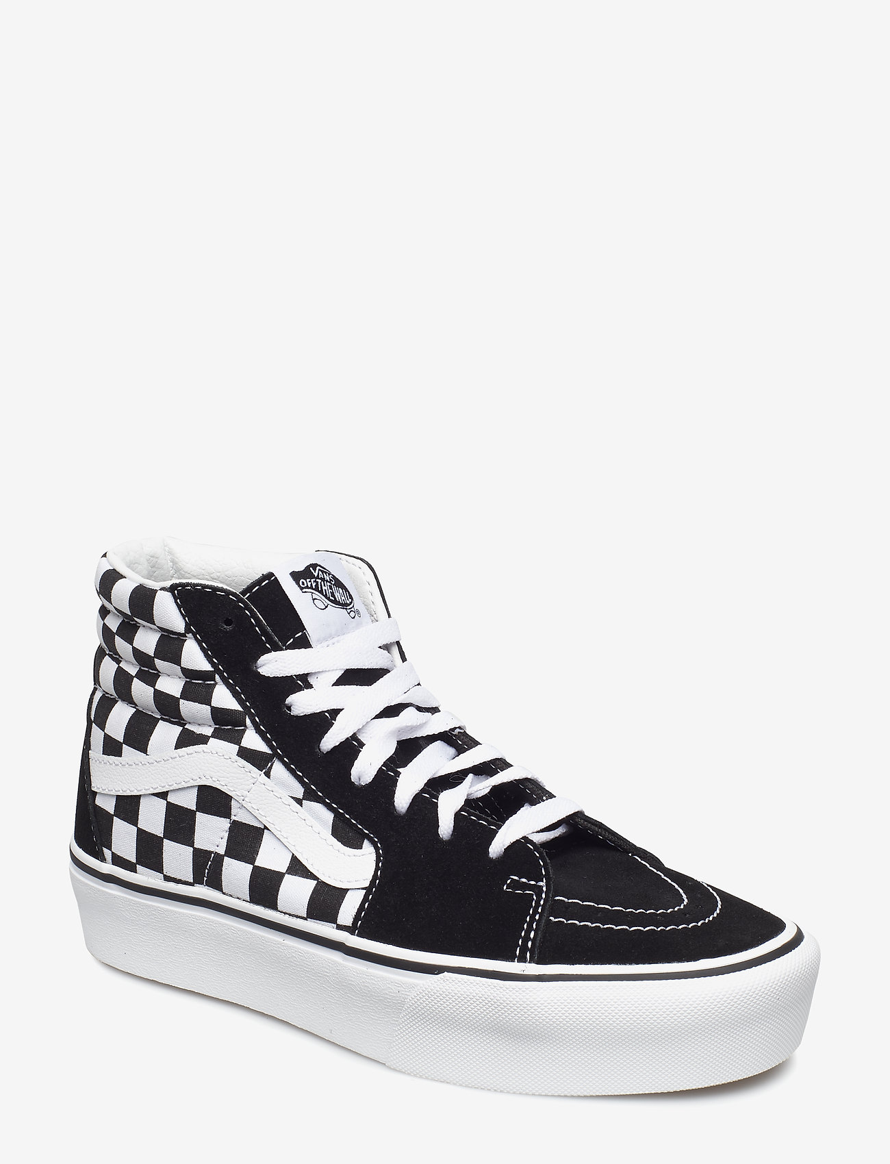 VANS - UA SK8-Hi Platform 2.0 - high tops - checkerboard/true white - 0