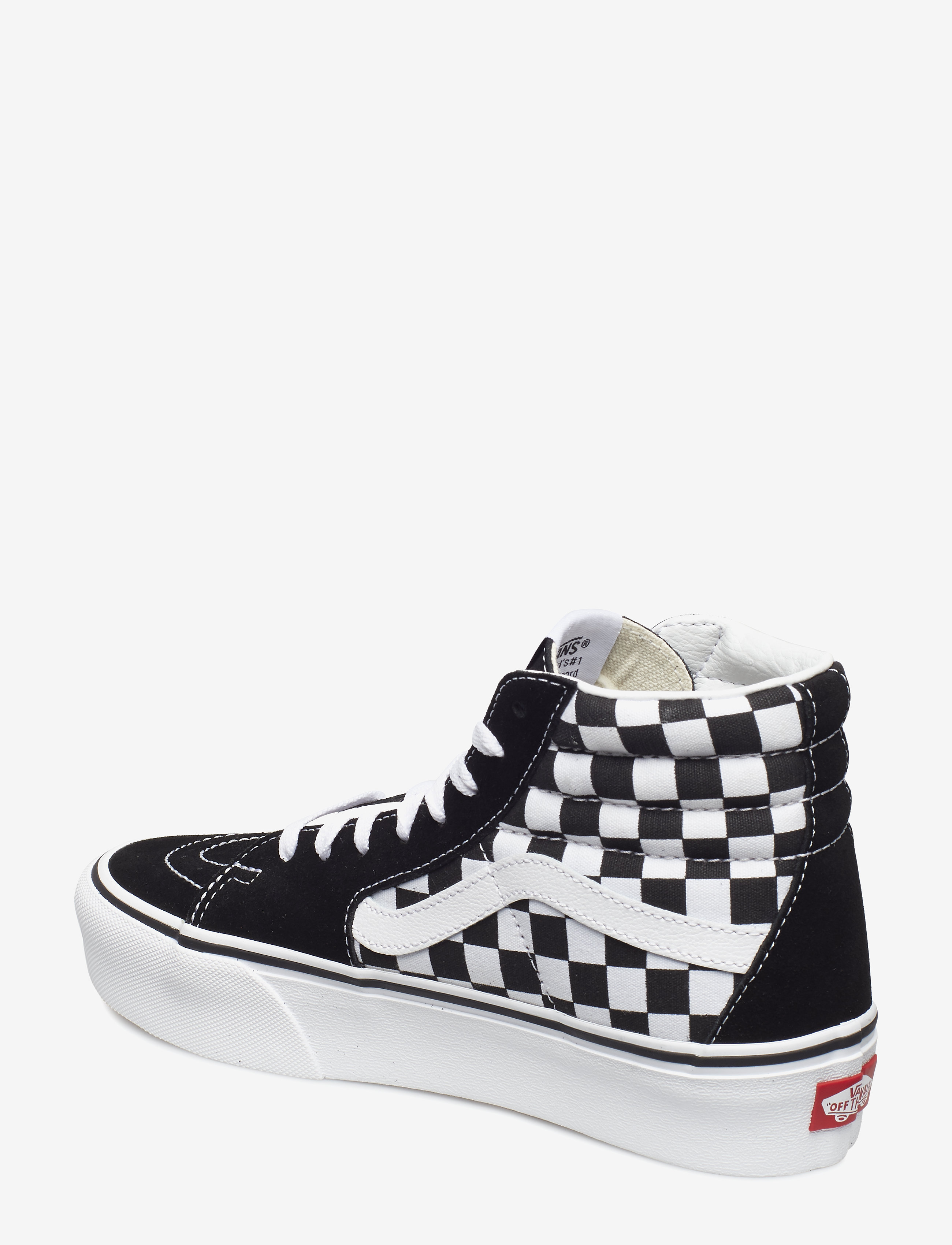 VANS - UA SK8-Hi Platform 2.0 - hohe sneaker - checkerboard/true white - 2