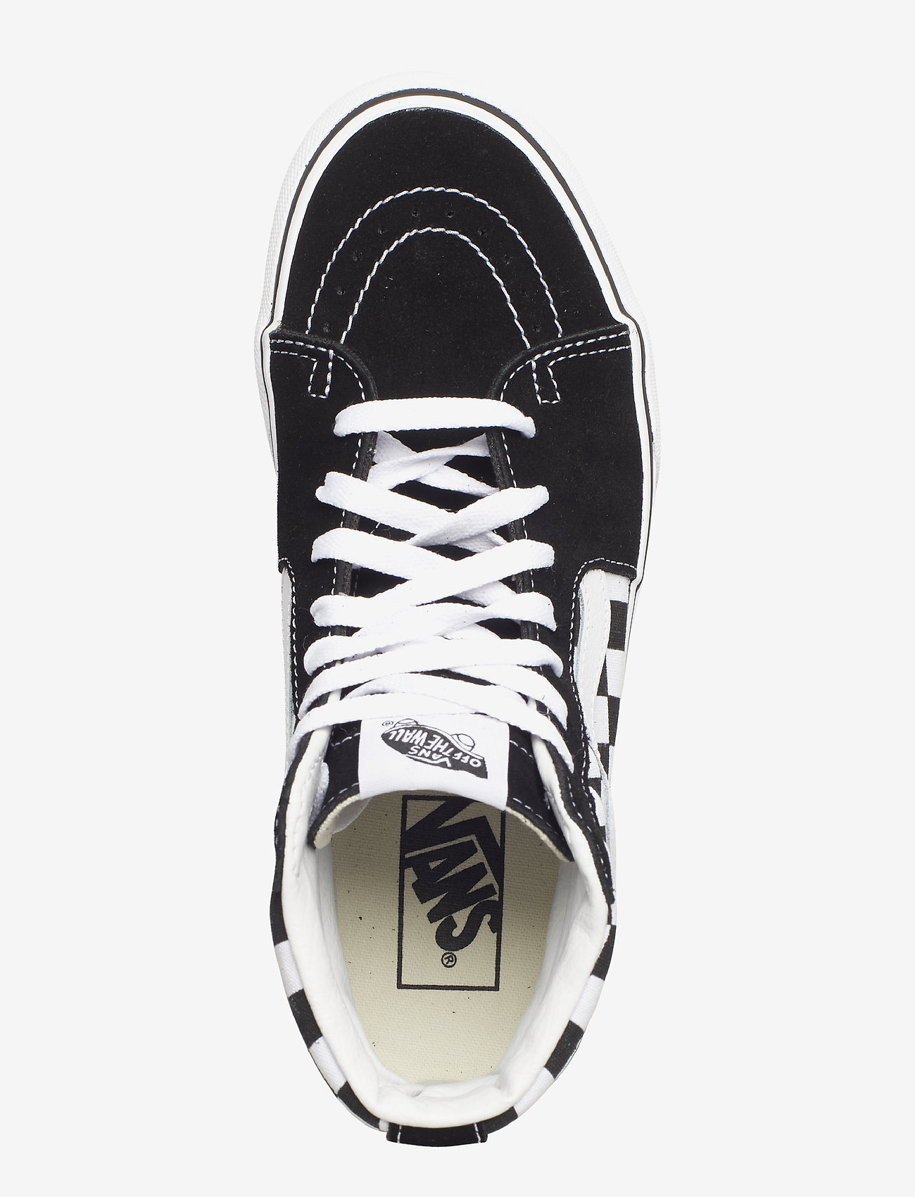 VANS - UA SK8-Hi Platform 2.0 - high tops - checkerboard/true white - 3