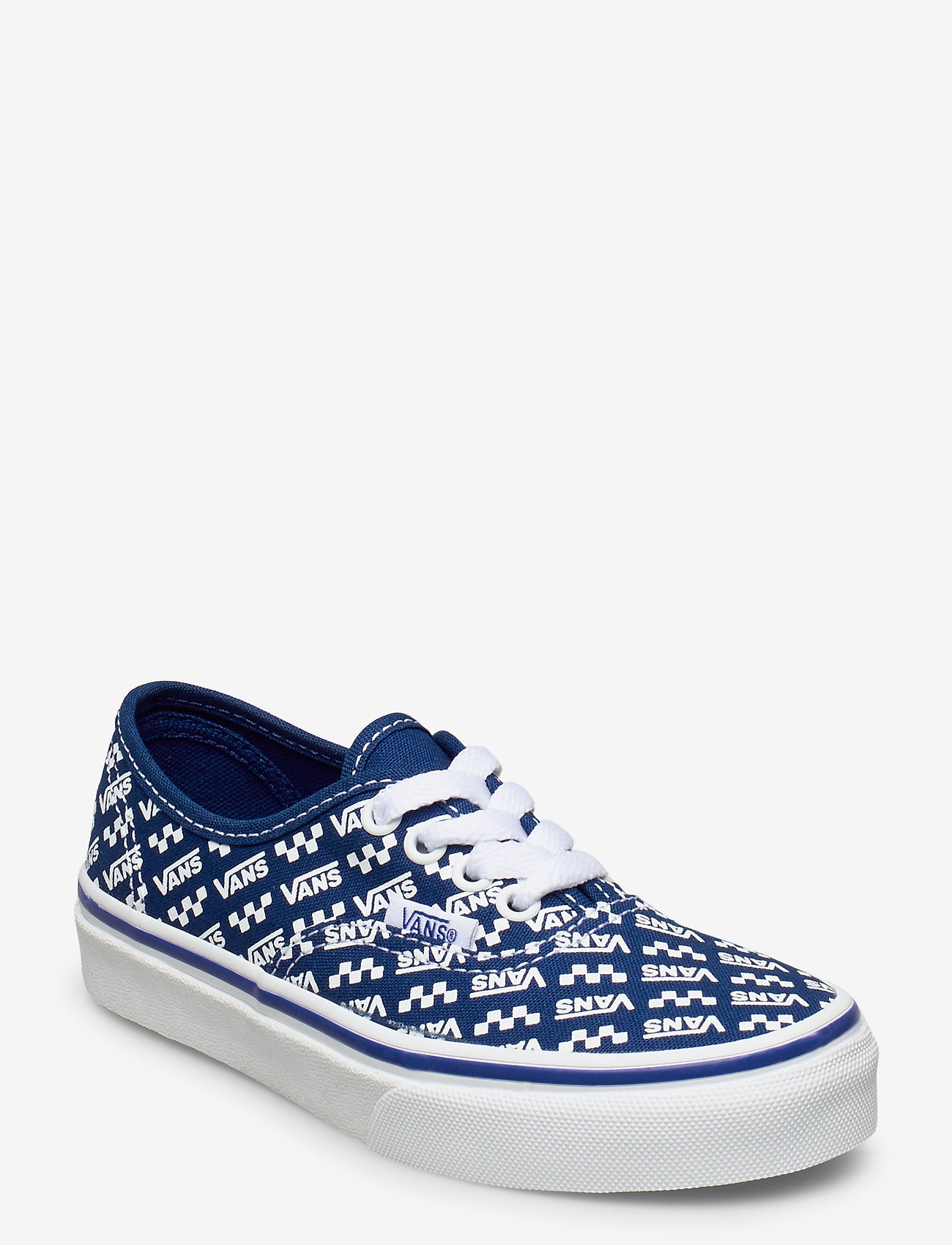 VANS - UY Authentic - (logo repeat)tr bl/tr wht - 0