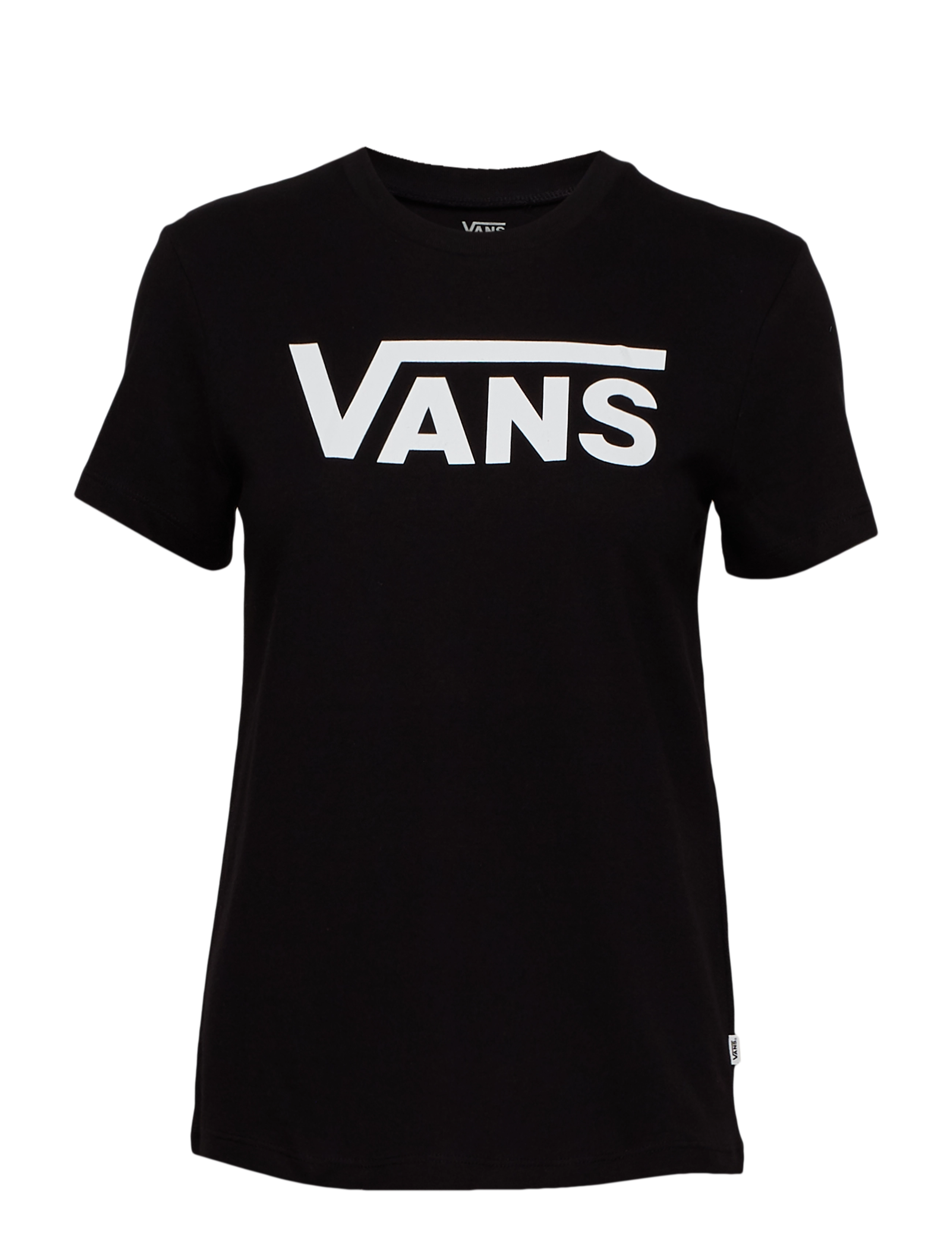 VANS FLYING V CREW TEE - Kleidung - BLACK / black