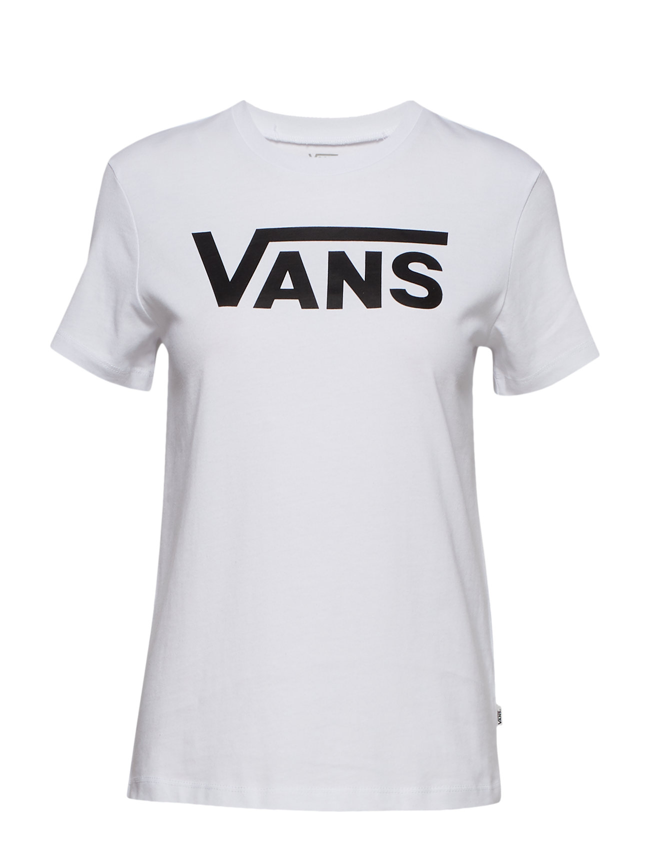 VANS - FLYING V CREW TEE - t-shirts - white - 0