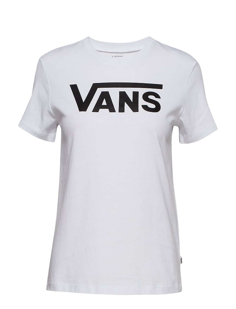 VANS - FLYING V CREW TEE - alussärgid ja t-särgid - white - 0