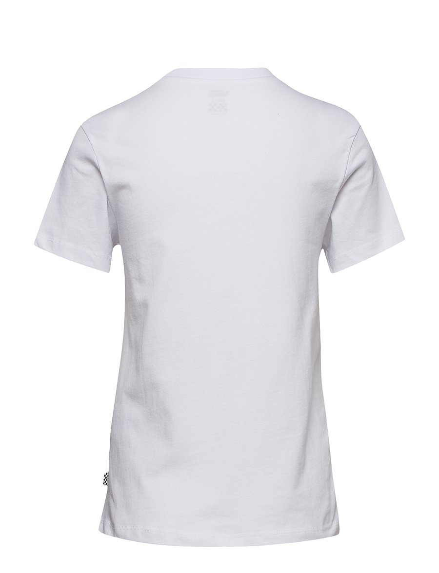 VANS - FLYING V CREW TEE - t-shirts - white - 1