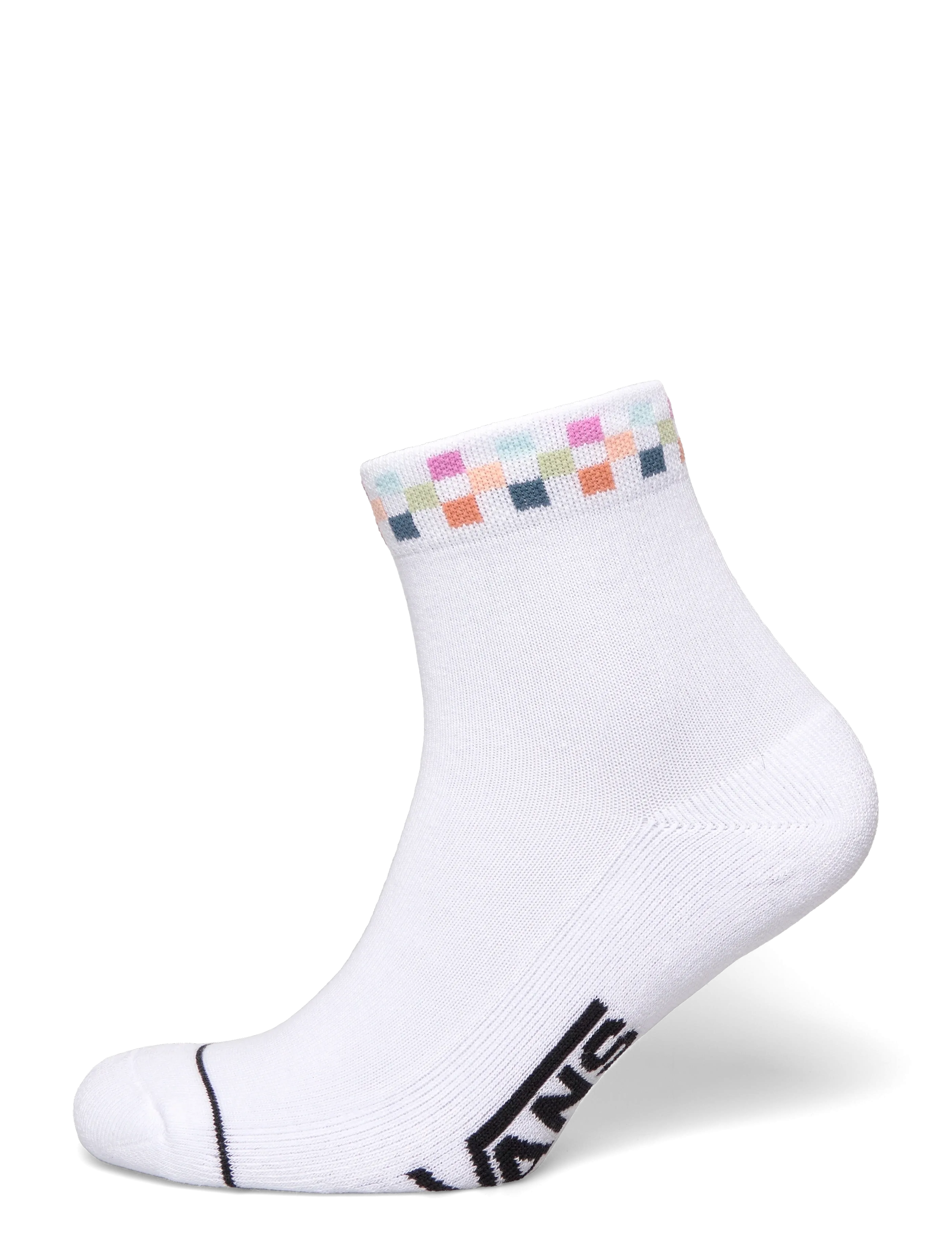 VANS WM PEEK-A-CHECK CREW 6.5-10 1PK - Alles anzeigen - ROSE SMOKE / white