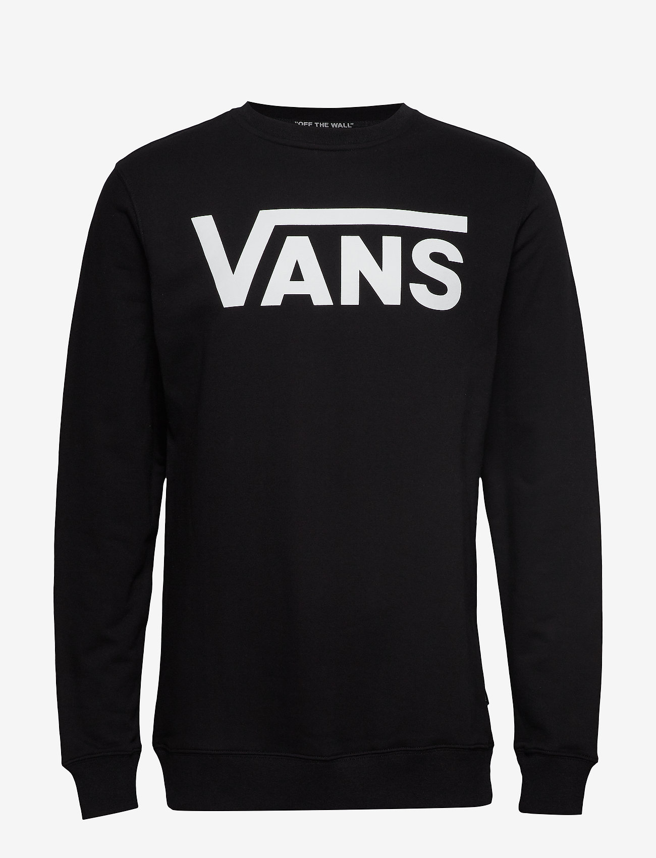 VANS - MN VANS CLASSIC CREW II - klær - black/white - 0