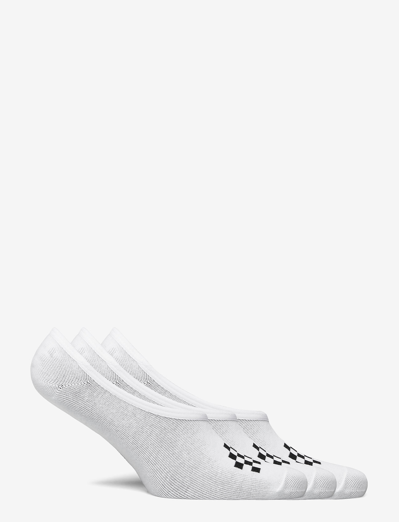 VANS - WM CLASSIC CANOODLE 6.5-10 3PK - ankelstrømper - white/black - 1