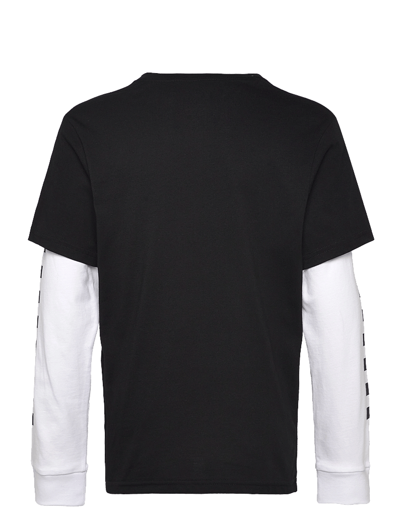 VANS - LONG CHECK TWOFER - pikkade varrukatega t-särgid - black - 1