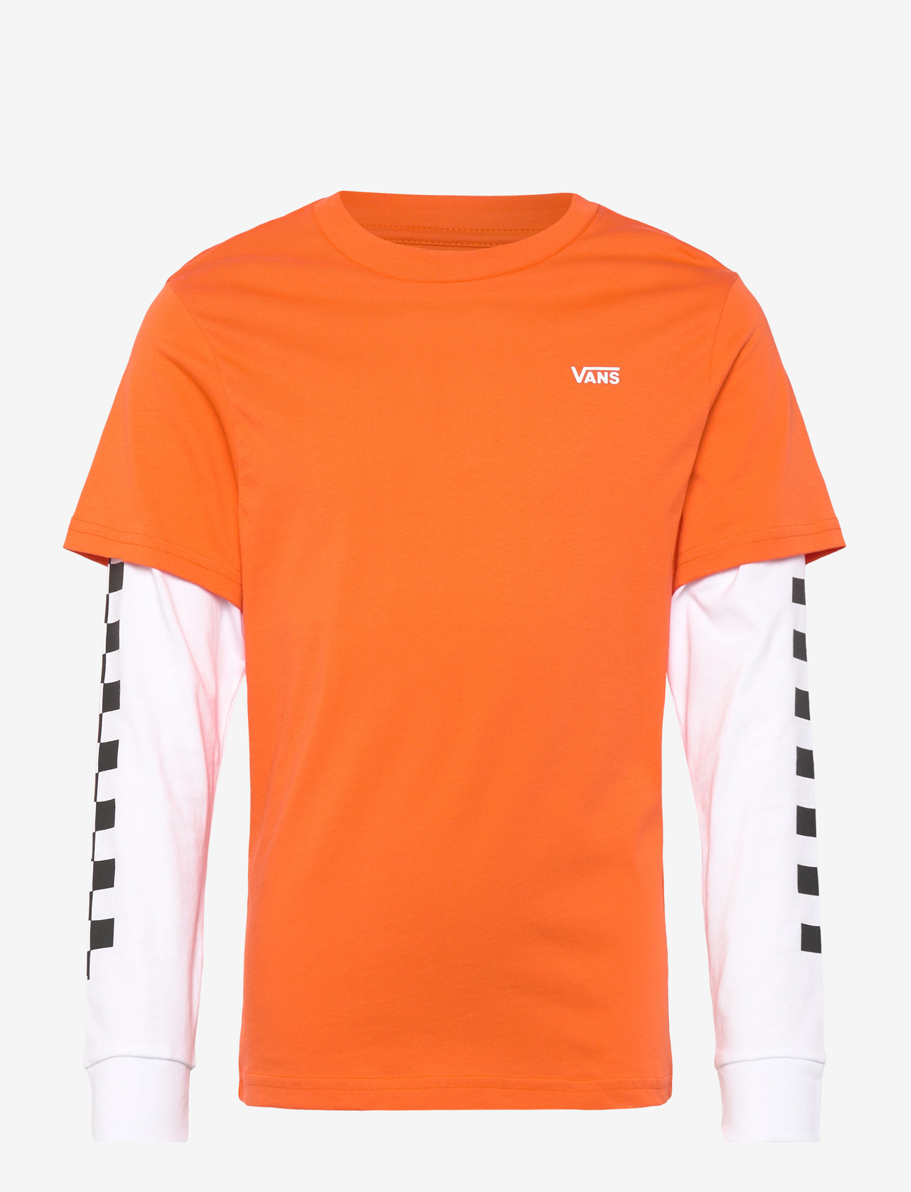 VANS - LONG CHECK TWOFER - langärmelig - flame - 0