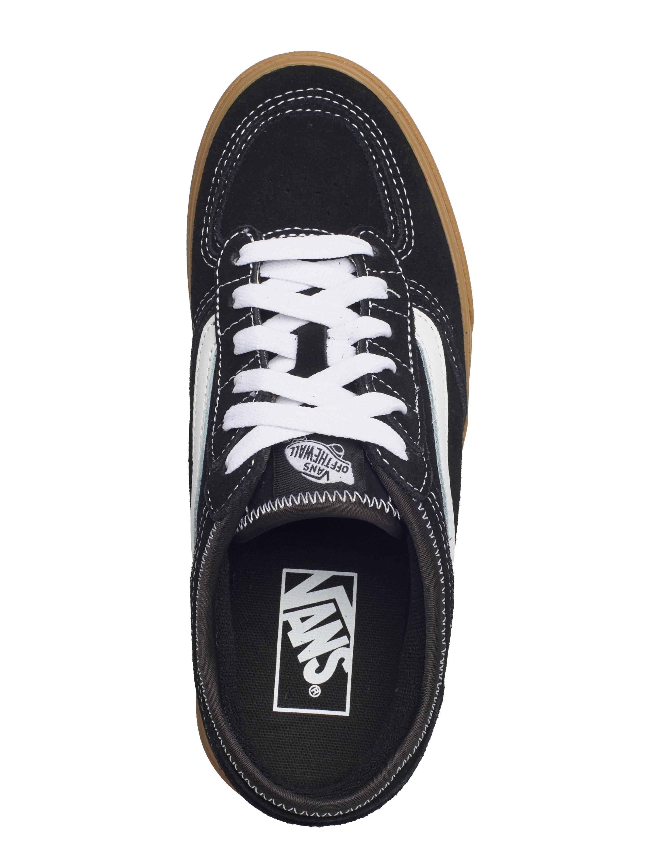 VANS - UA Rowley Classic - lave sneakers - black/white/gum - 3