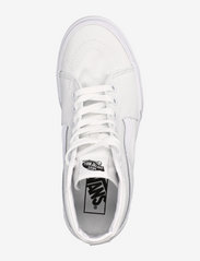 VANS - UA SK8-Hi Stacked - sportiska stila apavi ar paaugstinātu potītes daļu - (canvas) true white - 3