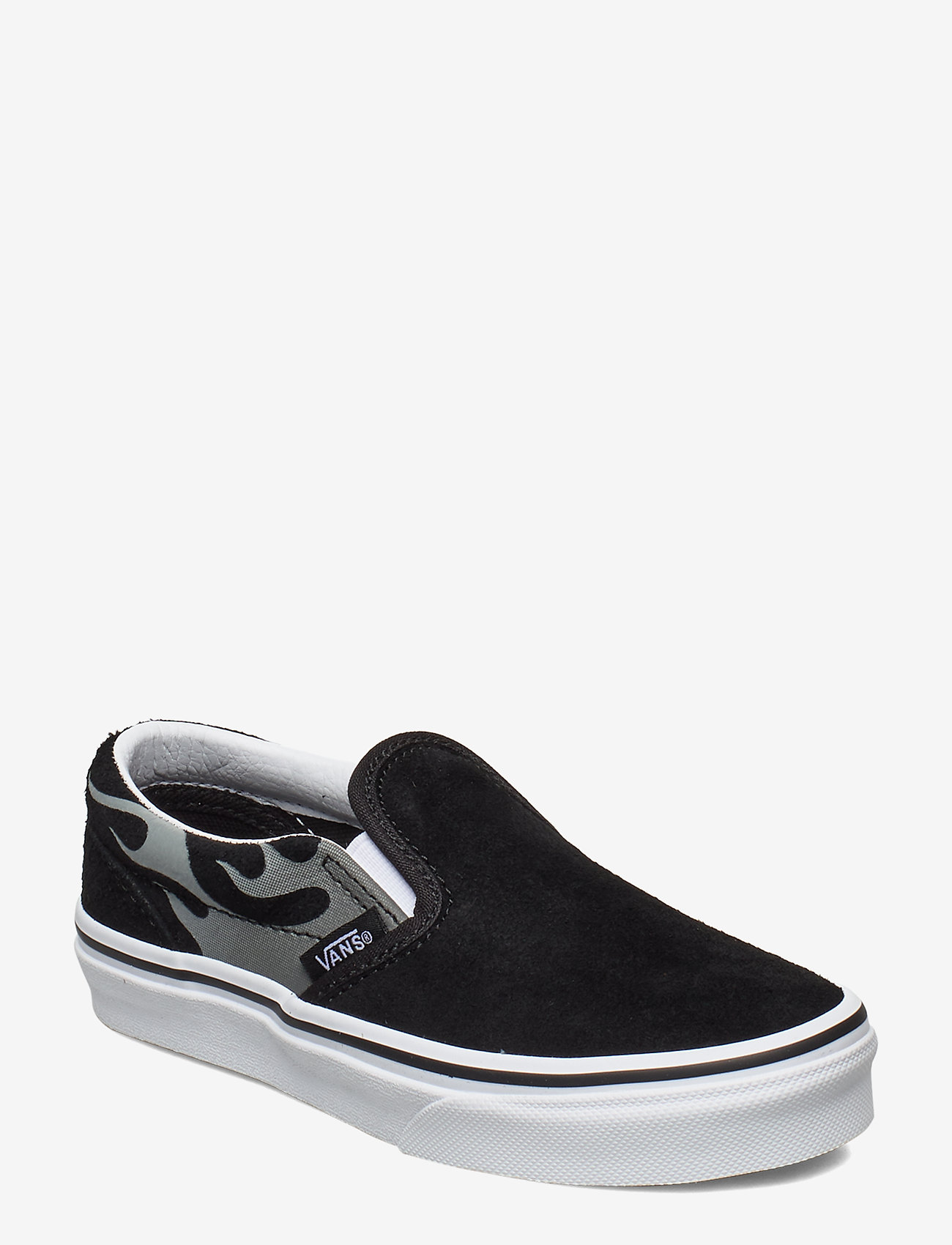 VANS - UY Classic Slip-On - (suede flame) blk/tr wht - 0