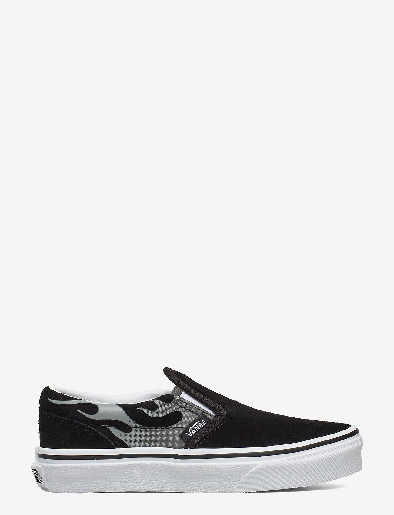 VANS - UY Classic Slip-On - (suede flame) blk/tr wht - 1