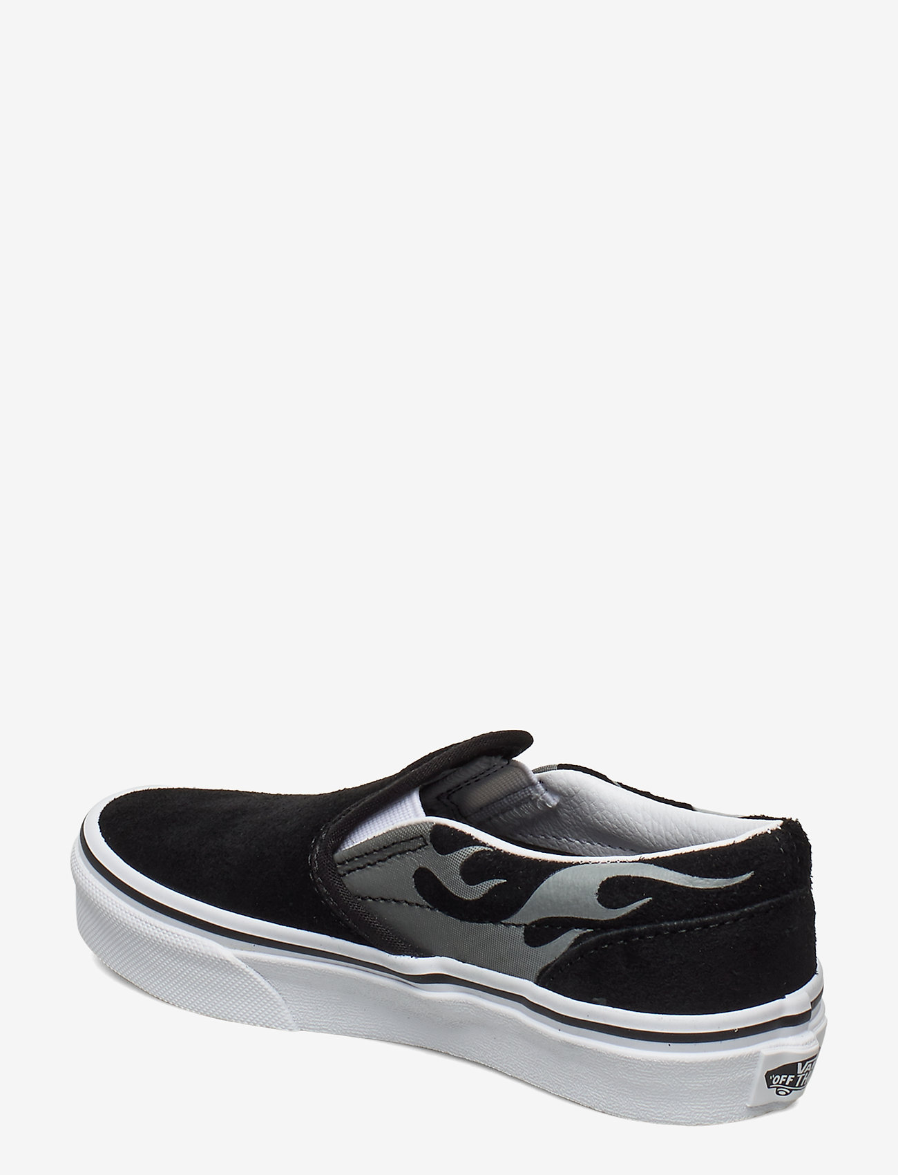 VANS - UY Classic Slip-On - (suede flame) blk/tr wht - 2