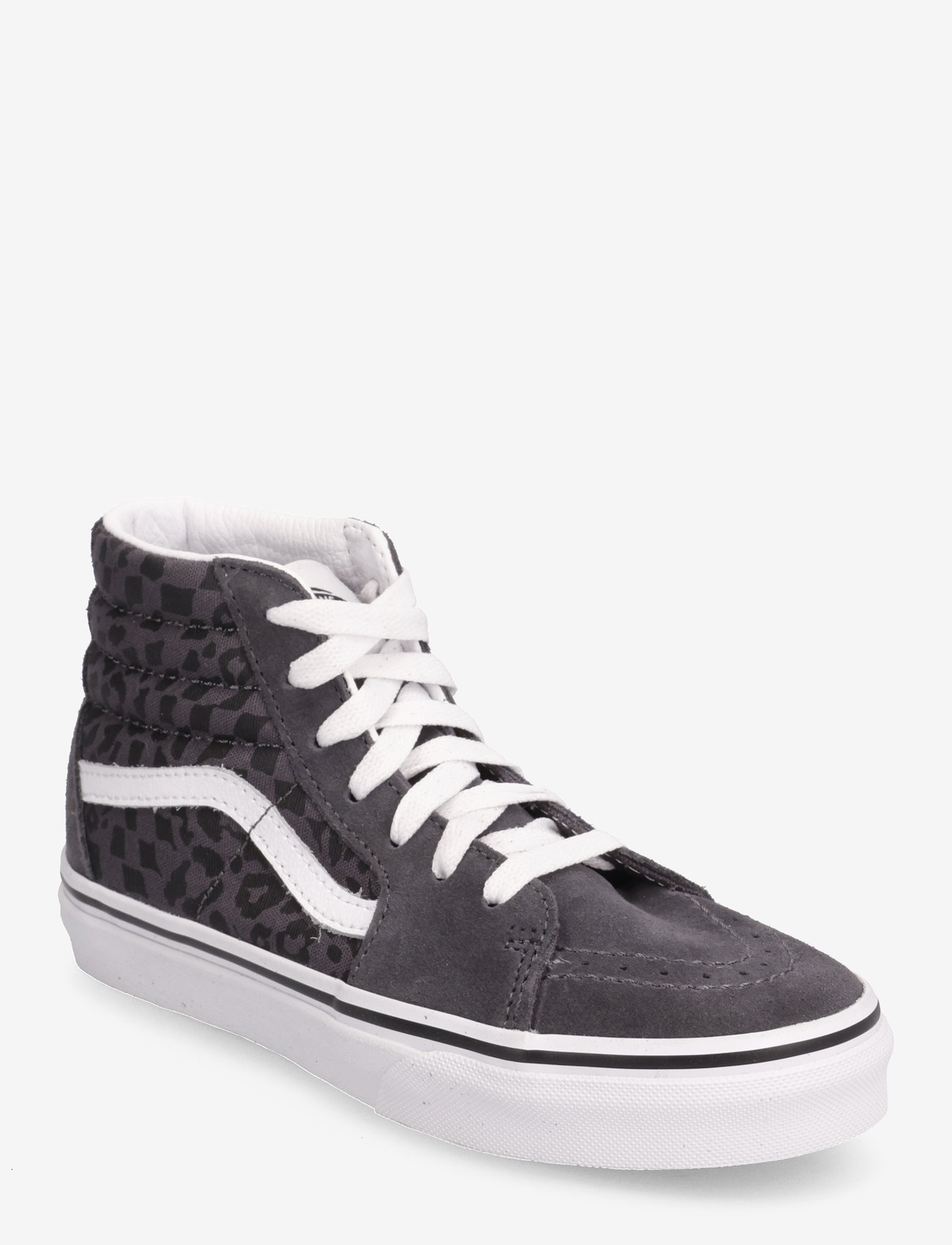 VANS - UY SK8-Hi - laisvalaikio batai aukštu aulu - leopard pop grey/black - 0